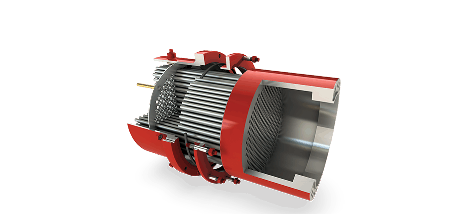 Kundenspezifische Mantel- und Rohrbündel-Wärmetauscher von TEMA 3